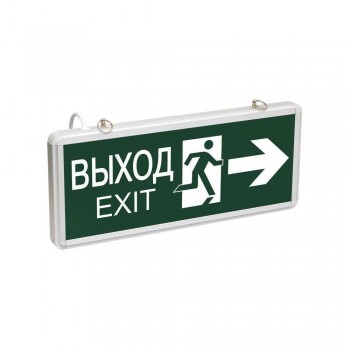 Аварийный светодиодный светильник IEK ССА 1003 "Выход-Exit" LSSA0-1003-003-K03