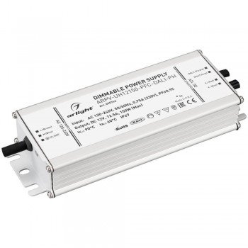 Блок питания Arlight ARPV-UH12150-PFC-Dali-PH 12V 150W IP67 12,5A 025746