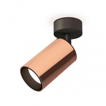 Комплект накладного светильника Ambrella light Techno Spot XM6326020 PPG/SBK золото розовое полированное/черный песок (A2210, C6326, N6111)