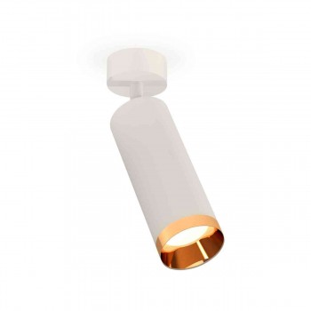 Комплект накладного светильника Ambrella light Techno Spot XM6342005 SWH/PYG белый песок/золото желтое полированное (A2202, C6342, N6134)