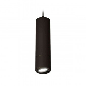 Комплект подвесного светильника Ambrella light Techno Spot XP7402045 SBK/PBK черный песок/черный полированный (A2311, C7456, A2071, C7402, N7002)