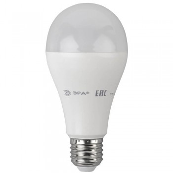 Лампа светодиодная ЭРА E27 19W 2700K матовая LED A65-19W-827-E27 Б0031702