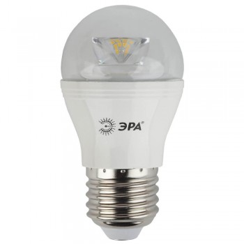 Лампа светодиодная ЭРА E27 7W 2700K прозрачная LED P45-7W-827-E27-Clear Б0017243