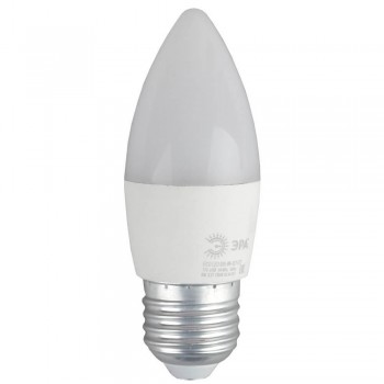 Лампа светодиодная ЭРА E27 8W 2700K матовая ECO LED B35-8W-827-E27 Б0030020