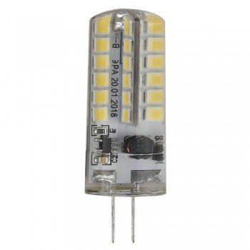 Лампа светодиодная ЭРА G4 3,5W 2700K прозрачная LED JC-3,5W-12V-827-G4 Б0033195