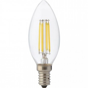 Лампа светодиодная филаментная E14 4W 4200К 001-013-0004 HRZ00002158