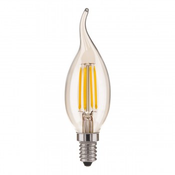 Лампа светодиодная филаментная Elektrostandard BLE1428 E14 9W 3300K прозрачная a050138