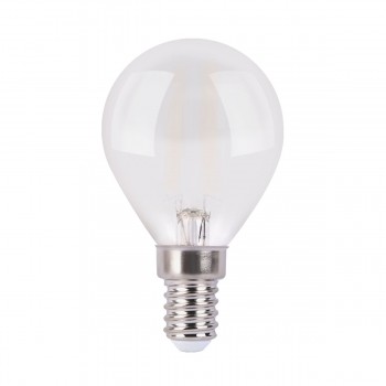 Лампа светодиодная филаментная Elektrostandard E14 6W 3300K матовая a049060