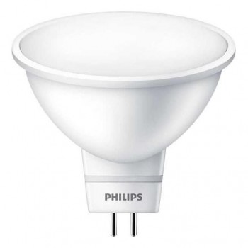 Лампа светодиодная Philips GU5.3 5W 2700K матовая 929001844587