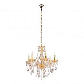 Подвесная люстра Lumina Deco Eliza LDP 7025-6 GD