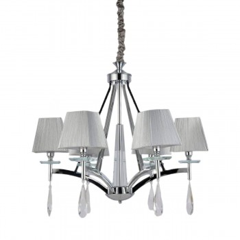 Подвесная люстра Lumina Deco Valentina LDP 1240-6 CHR