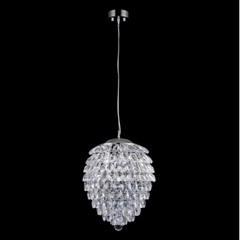 Подвесной светильник Crystal Lux Charme SP6 Chrome/Transparent