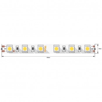 Светодиодная лента SWG 14,4W/m 60LED/m 5050SMD теплый белый 5M 006318