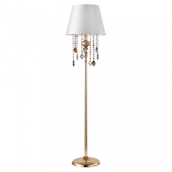 Торшер Crystal Lux Mercedes PT1 Gold/Color