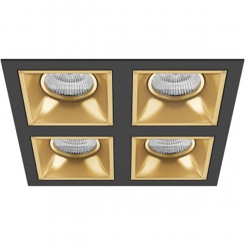Встраиваемый светильник Lightstar Domino Quadro (214547+214503+214503+214503+214503) D54703030303