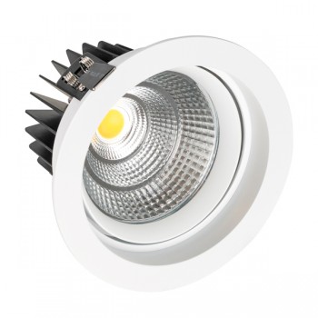 Встраиваемый светодиодный светильник Arlight LTD-140WH 25W White 30deg 032620