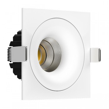 Встраиваемый светодиодный светильник Ledron LOFT SQ White-Gold