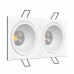 Встраиваемый светильник под сменную лампу Ledron AO1501009 SQ2 White