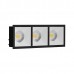 Встраиваемый светильник под сменную лампу Ledron RISE KIT3 White-Black